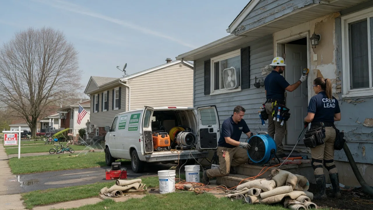 Flood Cleanup in Crandall, IN near me