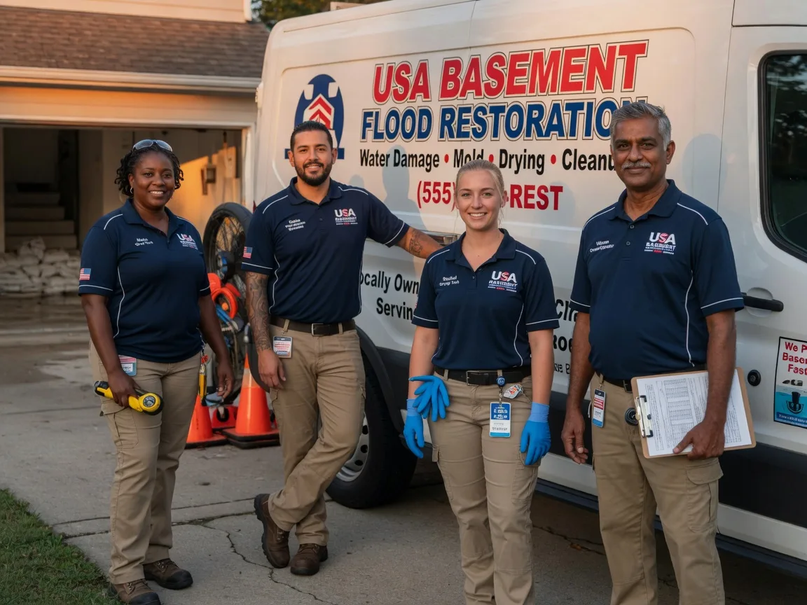 Basement Flood Cleanup company in Crandall, IN